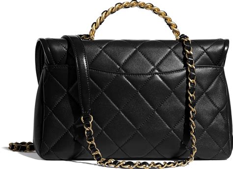 chanel flap bag with top handle 2018 price